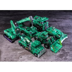 Mecha Invasion Giant Legion GLA Set of 6 - Transparent Version