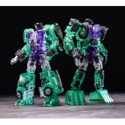 Mecha Invasion Giant Legion GLA Set of 6 - Transparent Version