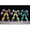 Mecha Invasion Giant Legion GLA Set of 6 - Transparent Version