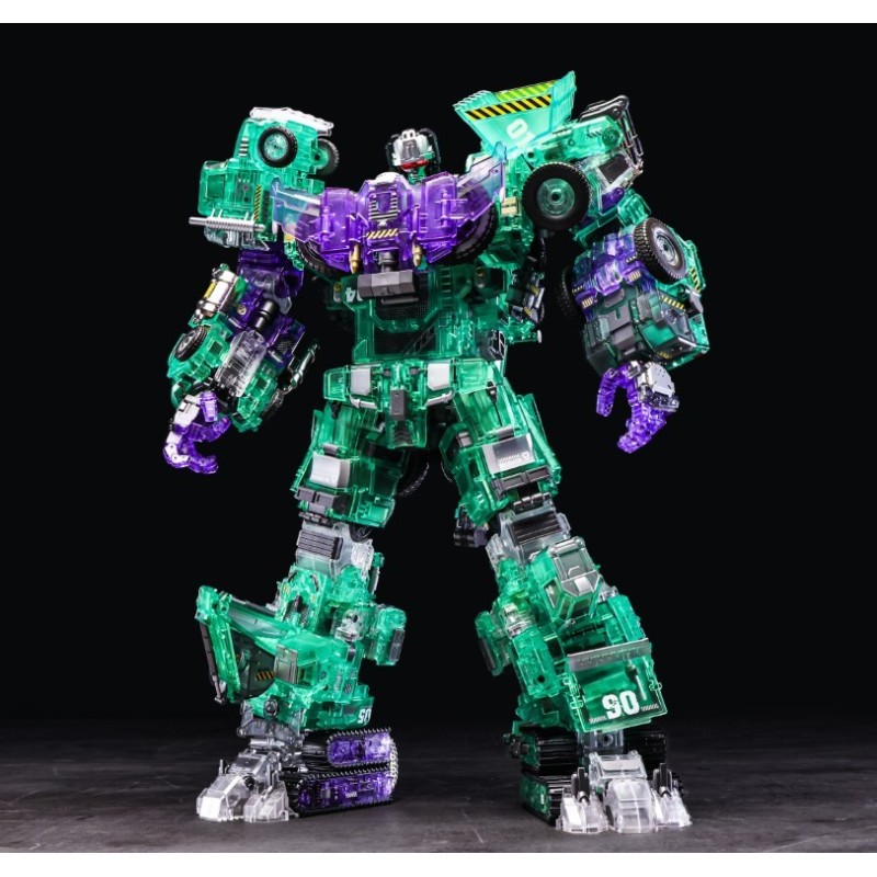 Mecha Invasion Giant Legion GLA Set of 6 - Transparent Version
